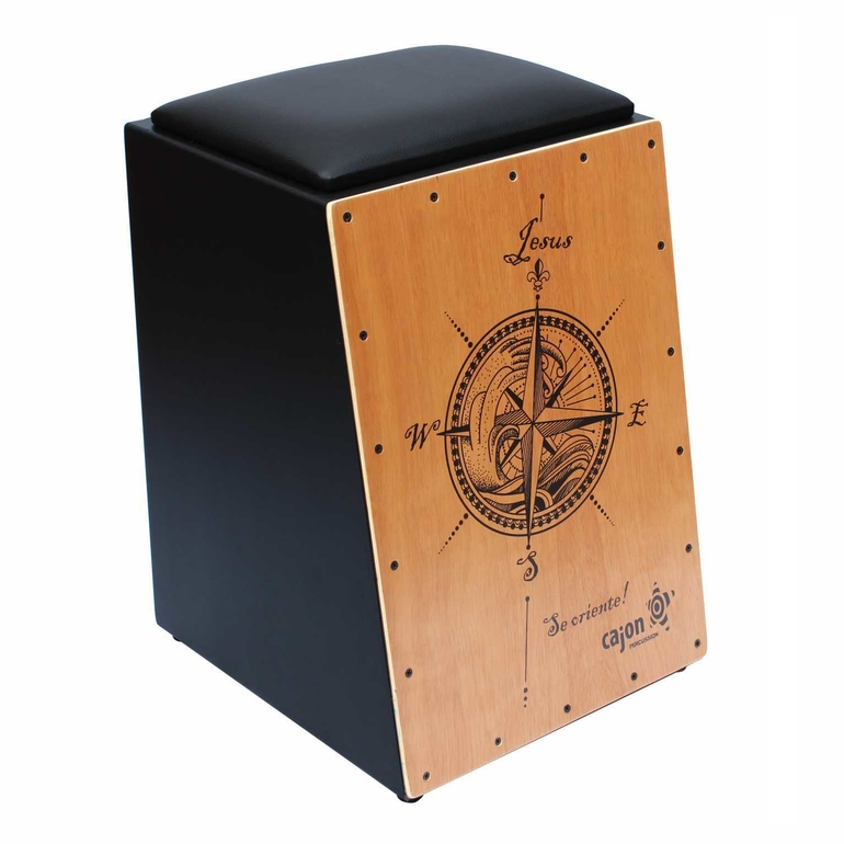 Foto do produto Cajon ELO GOSPEL 215 Eletro (1 mic) Foto do produto Cajon ELO GOSPEL 215 Eletro (1 mic)