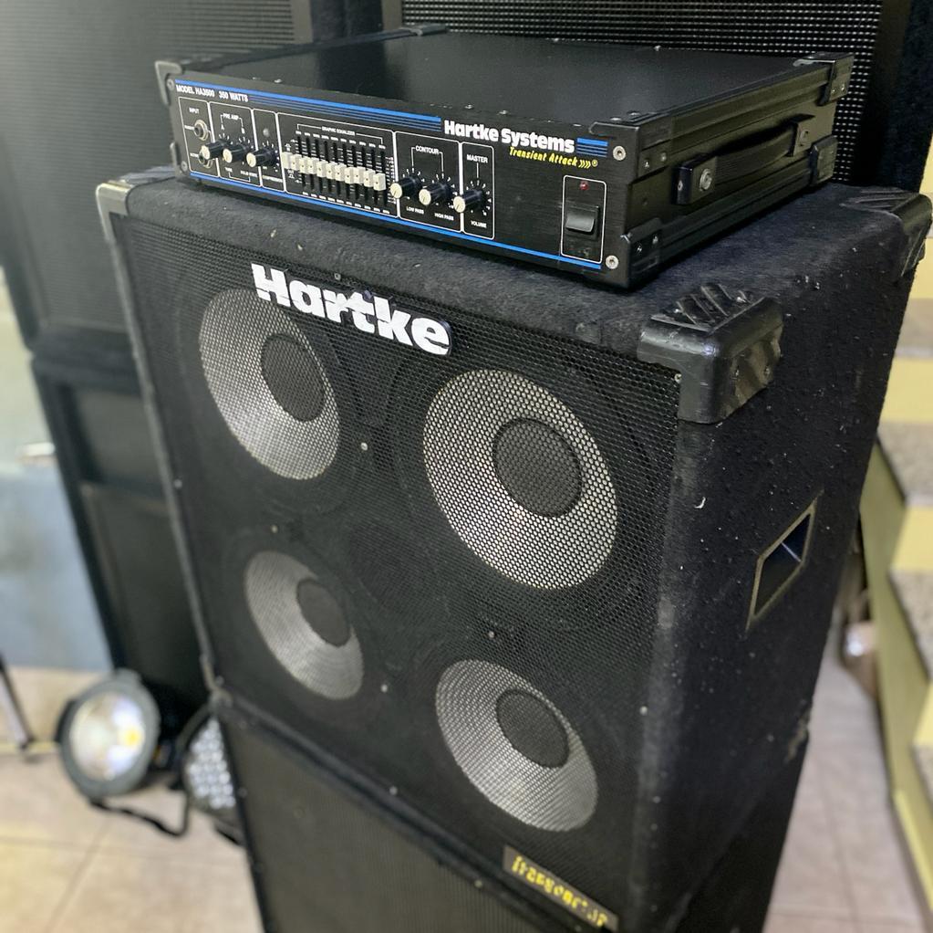 Combo Hartke para Contrabaixo com Cabeçote HA3500 (usado) - CMK