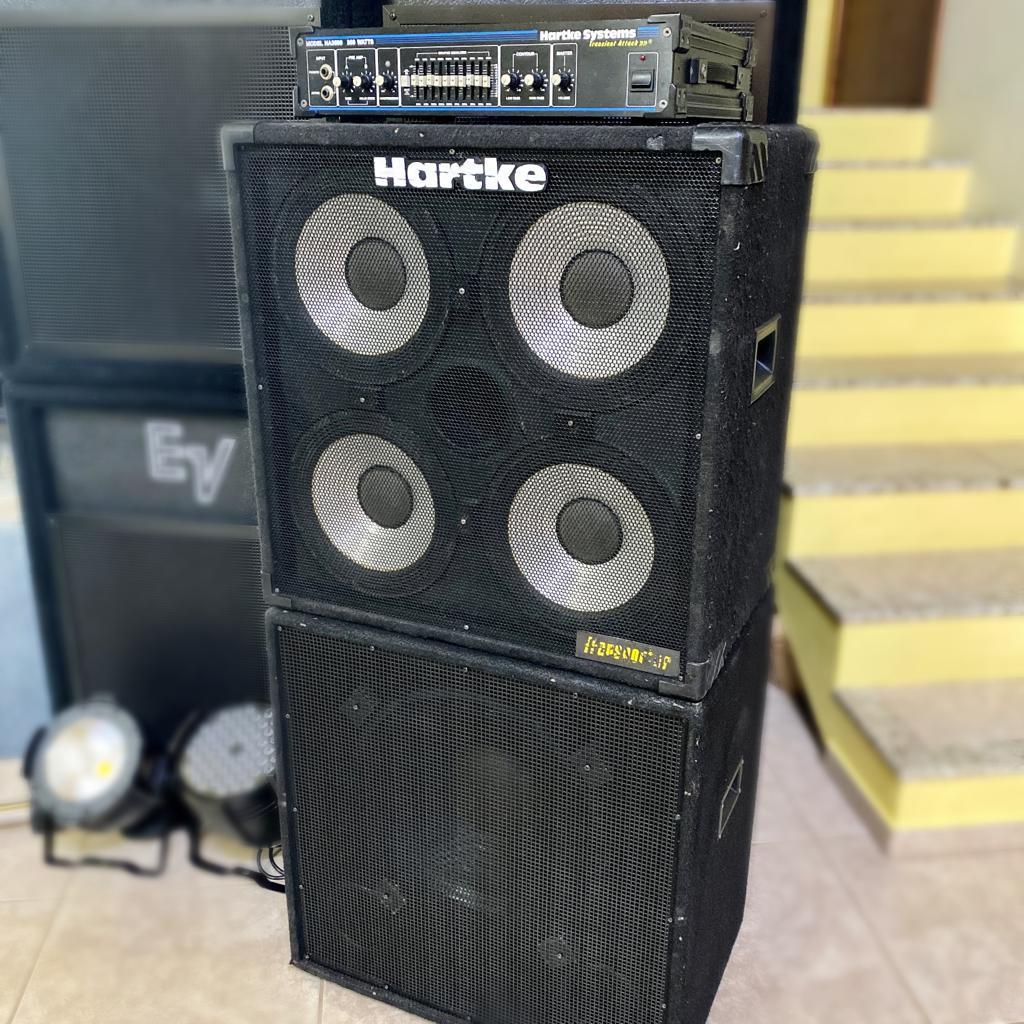 Combo Hartke para Contrabaixo com Cabeçote HA3500 (usado) - CMK