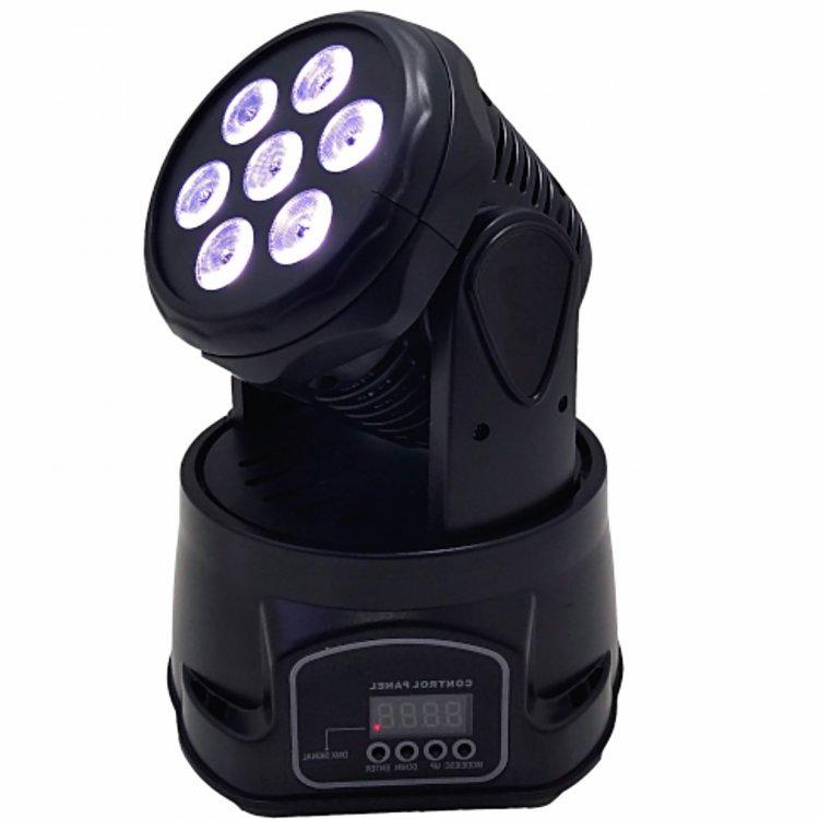 Foto do produto  Mini Moving 7 Quadrileds 8W RGB Astro