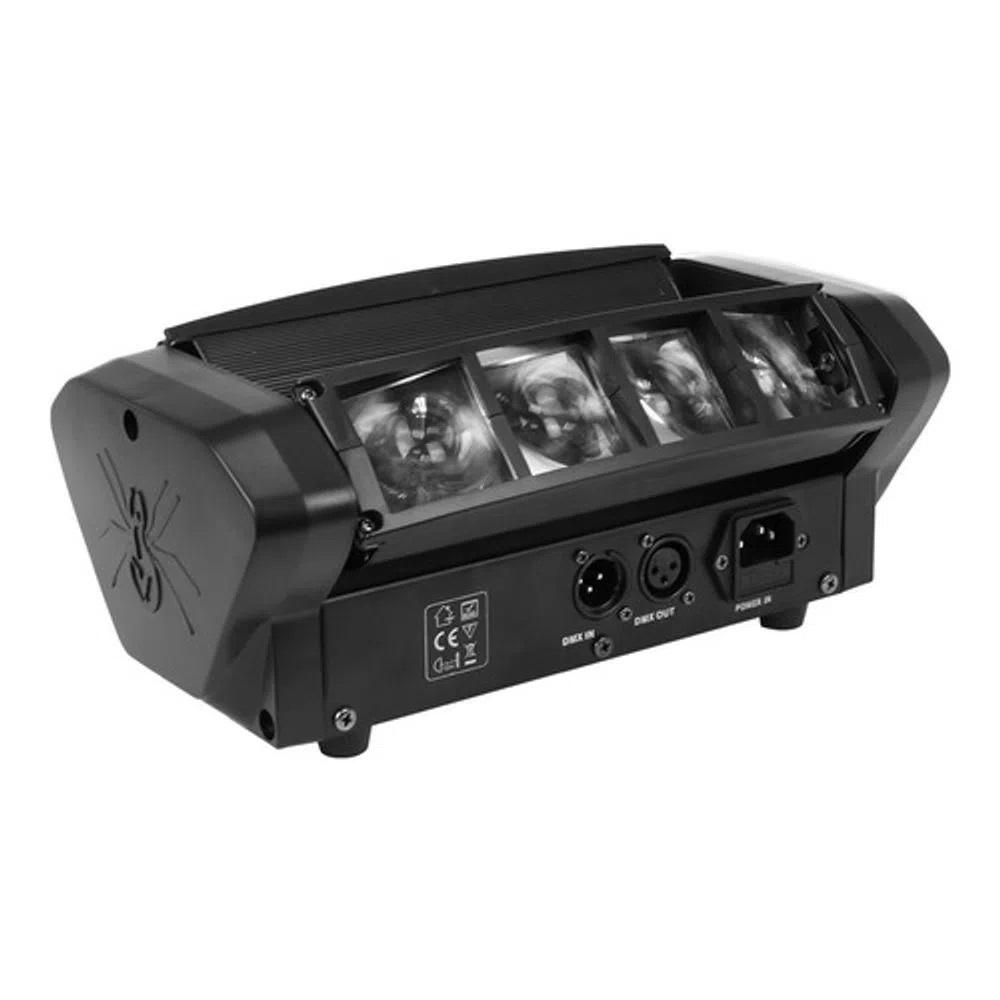Foto do produto  MINI SPIDER 8 LEDS 3W RGBW BIVOLT DMX ASTRO
