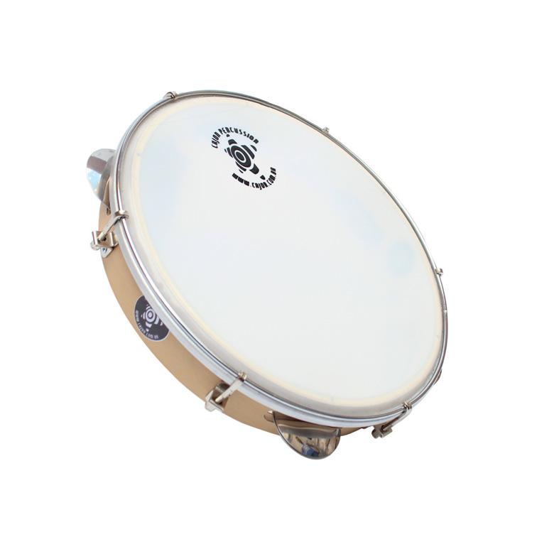 Foto do produto Pandeiro Start Inox Pau Marfim tx 10" Cajon Percussion - PSI1021N Foto do produto Pandeiro Start Inox Pau Marfim tx 10" Cajon Percussion - PSI1021N