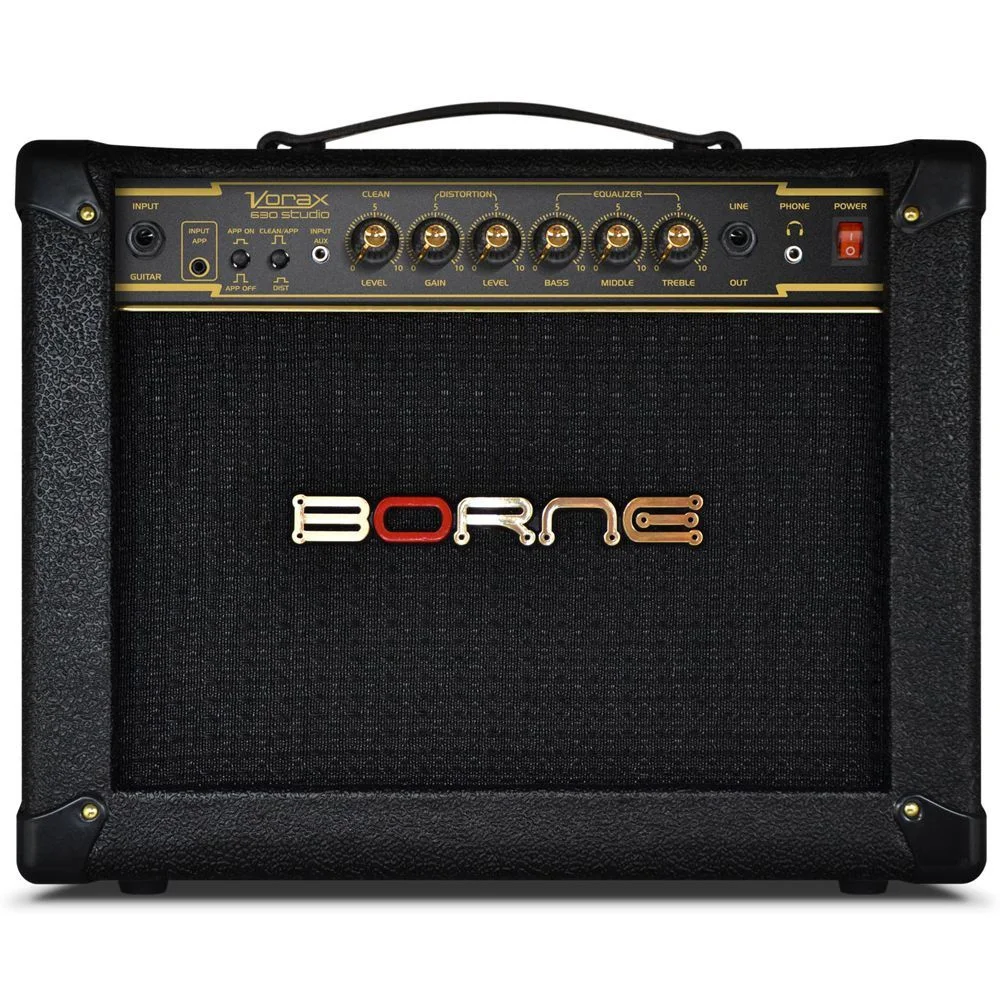 Foto do produto Amplificador p/ Guitarra Vorax 630 Studio preto Foto do produto Amplificador p/ Guitarra Vorax 630 Studio preto