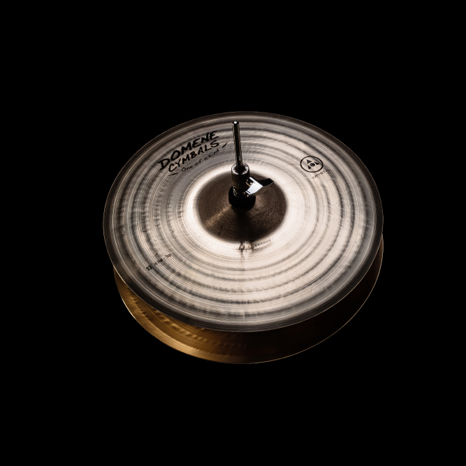 Foto do produto Prato Hi Hat 13? – Crystal Domene Cymbals Foto do produto Prato Hi Hat 13? – Crystal Domene Cymbals