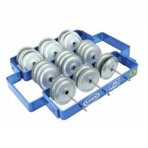 Foto do produto Rocar com Aliminio Azul de 21cm de 42 Platinelas Luen