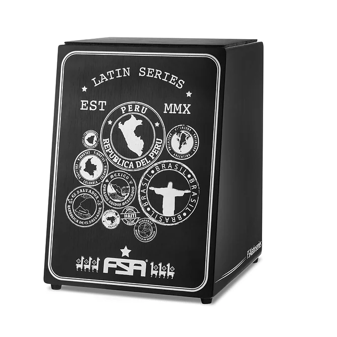 Foto do produto  CAJON FSA NEW LATIN FL24 INCL. PRETO