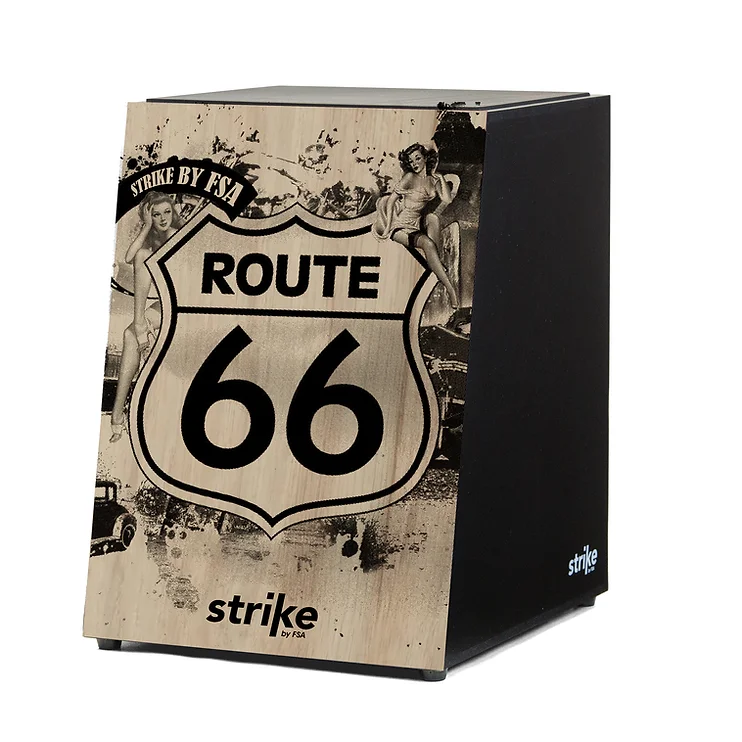 Foto do produto CAJON STRIKE SK4010 ROUTE 66 Foto do produto CAJON STRIKE SK4010 ROUTE 66
