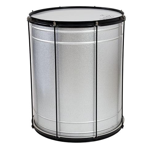Foto do produto Surdo 45x18" de chapa escovada e chapa preta Luen Foto do produto Surdo 45x18" de chapa escovada e chapa preta Luen