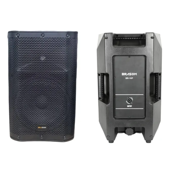 Foto do produto  Caixa de Som injetada Passiva 10" Brasom - 150W rms