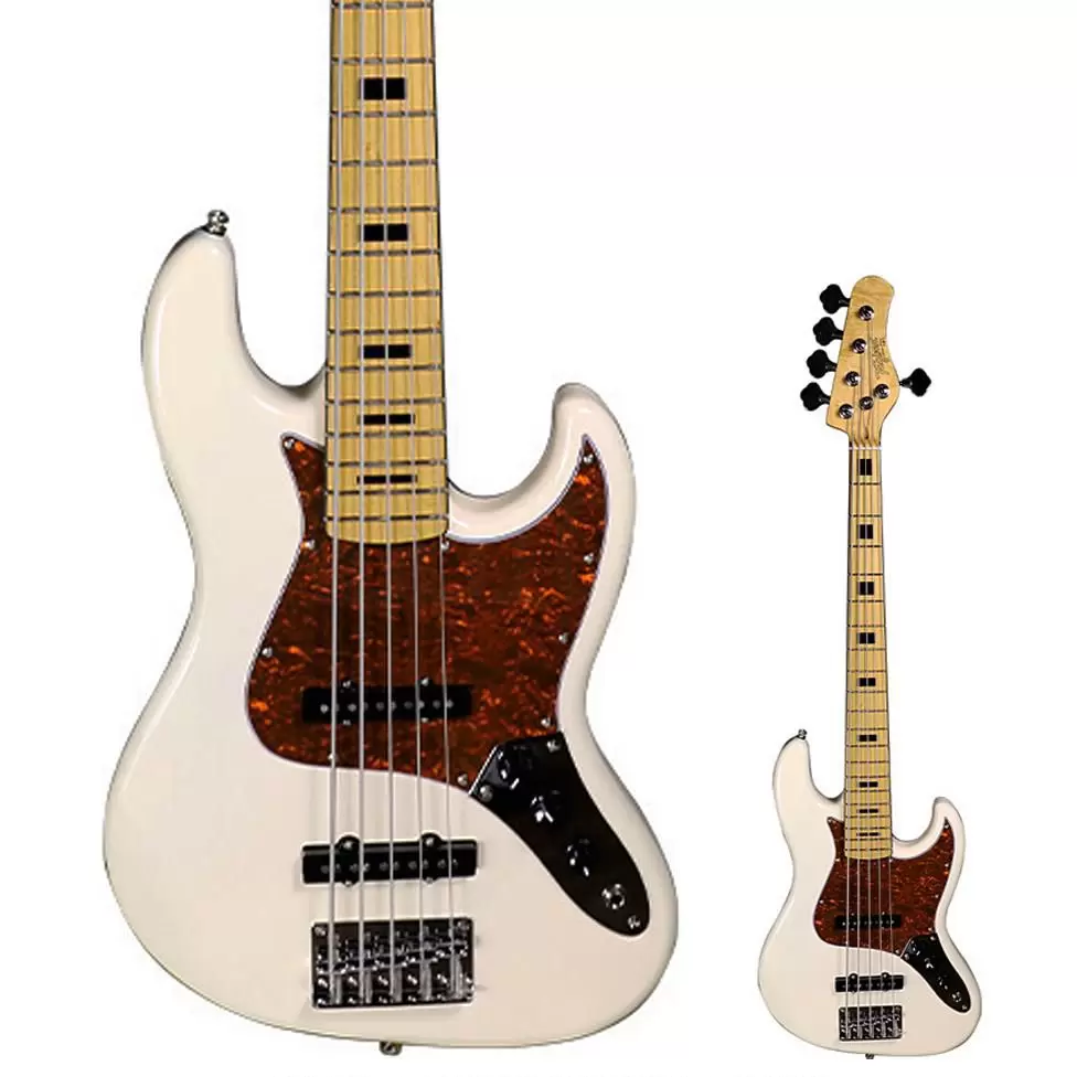 Foto do produto Contrabaixo Tagima Classic TJB5 5C- Olympic White - Passivo Foto do produto Contrabaixo Tagima Classic TJB5 5C- Olympic White - Passivo