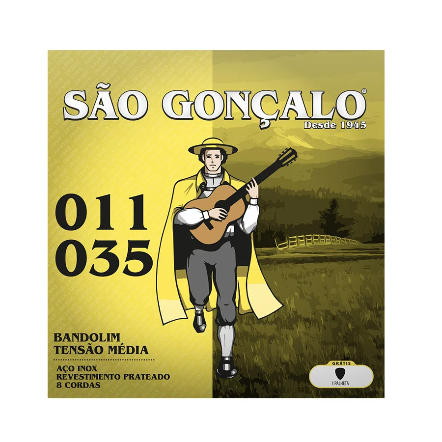 Foto do produto  Corda .011 para Bandolim São Gonçalo