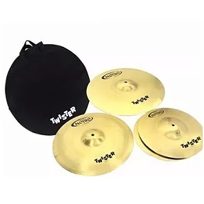 Foto do produto  Kit Pratos Orion Twister  14/16/20 + Bag