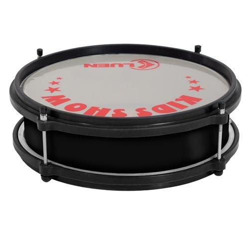 Foto do produto  Tarol Luen Kids Show 8x08 Colorsteel preto fosco 