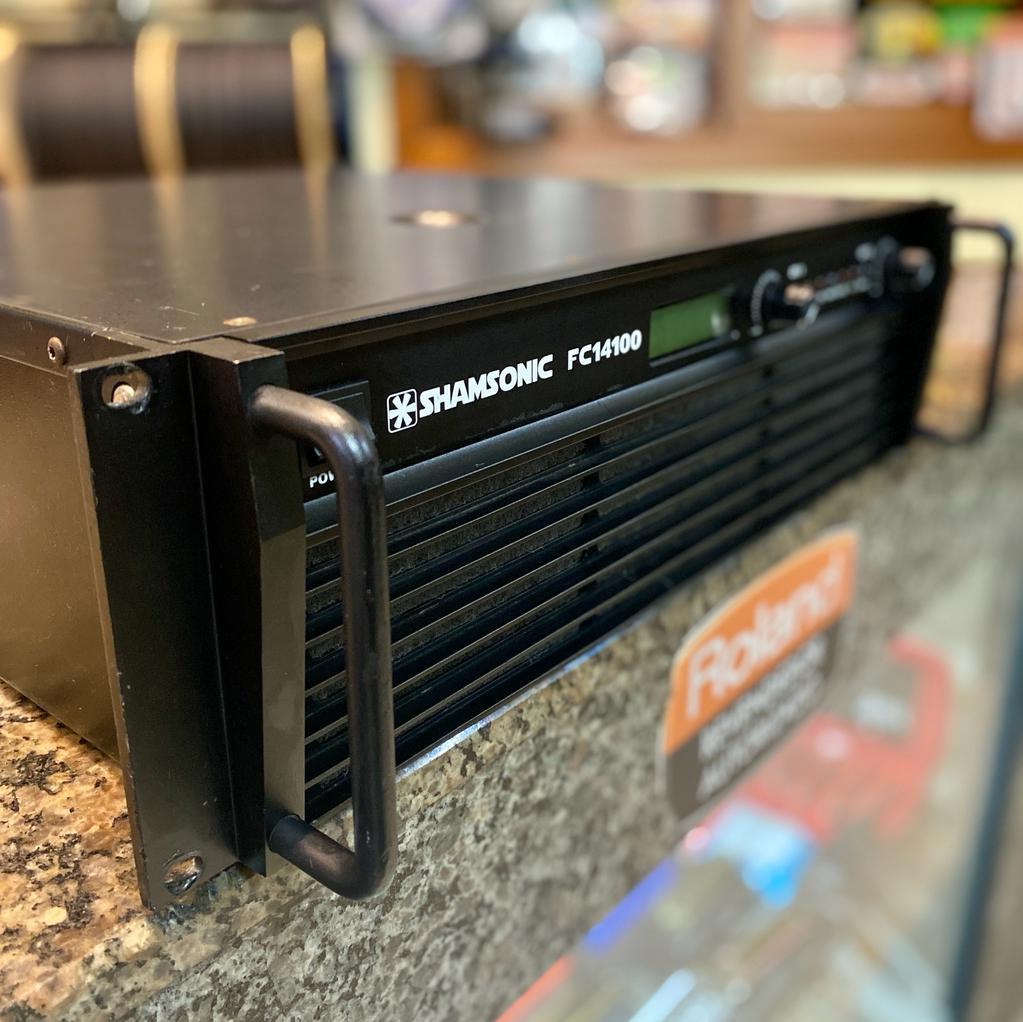 Foto do produto Amplificador de potência FC14100 Shamsonic (usado)