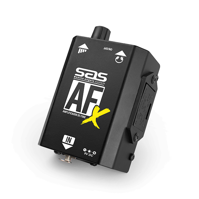 Foto do produto  Amplificador de Fone AFX XLR Preto 