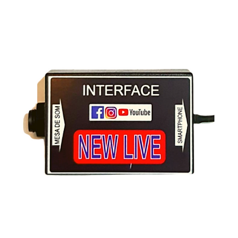 Foto do produto INTERFACE DE ÁUDIO PARA GRAVAÇÃO COM 1 CANAL New Live