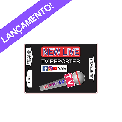 Foto do produto INTERFACE DE ÁUDIO PARA SMARTPHONE NEW LIVE REPÓRTER Foto do produto INTERFACE DE ÁUDIO PARA SMARTPHONE NEW LIVE REPÓRTER