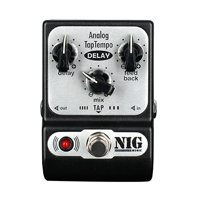 Foto do produto  Pedal de delay analógico ANALOG TAP TEMPO DELAY Nig Music