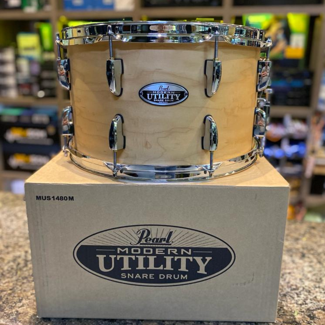 Foto do produto Caixa Bateria Pearl Modern Utility 14x8¨ Mus1480m Natural Foto do produto Caixa Bateria Pearl Modern Utility 14x8¨ Mus1480m Natural