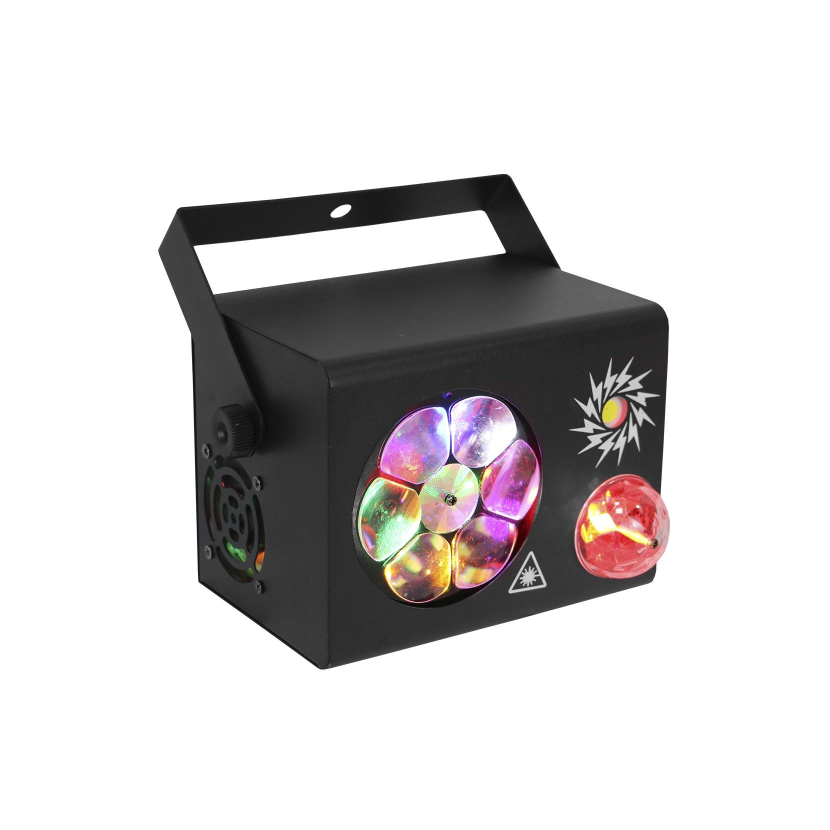 Foto do produto  MKP-MGB100 MULTI EFFECT 4 IN 1 LED+LASER Foto do produto  MKP-MGB100 MULTI EFFECT 4 IN 1 LED+LASER