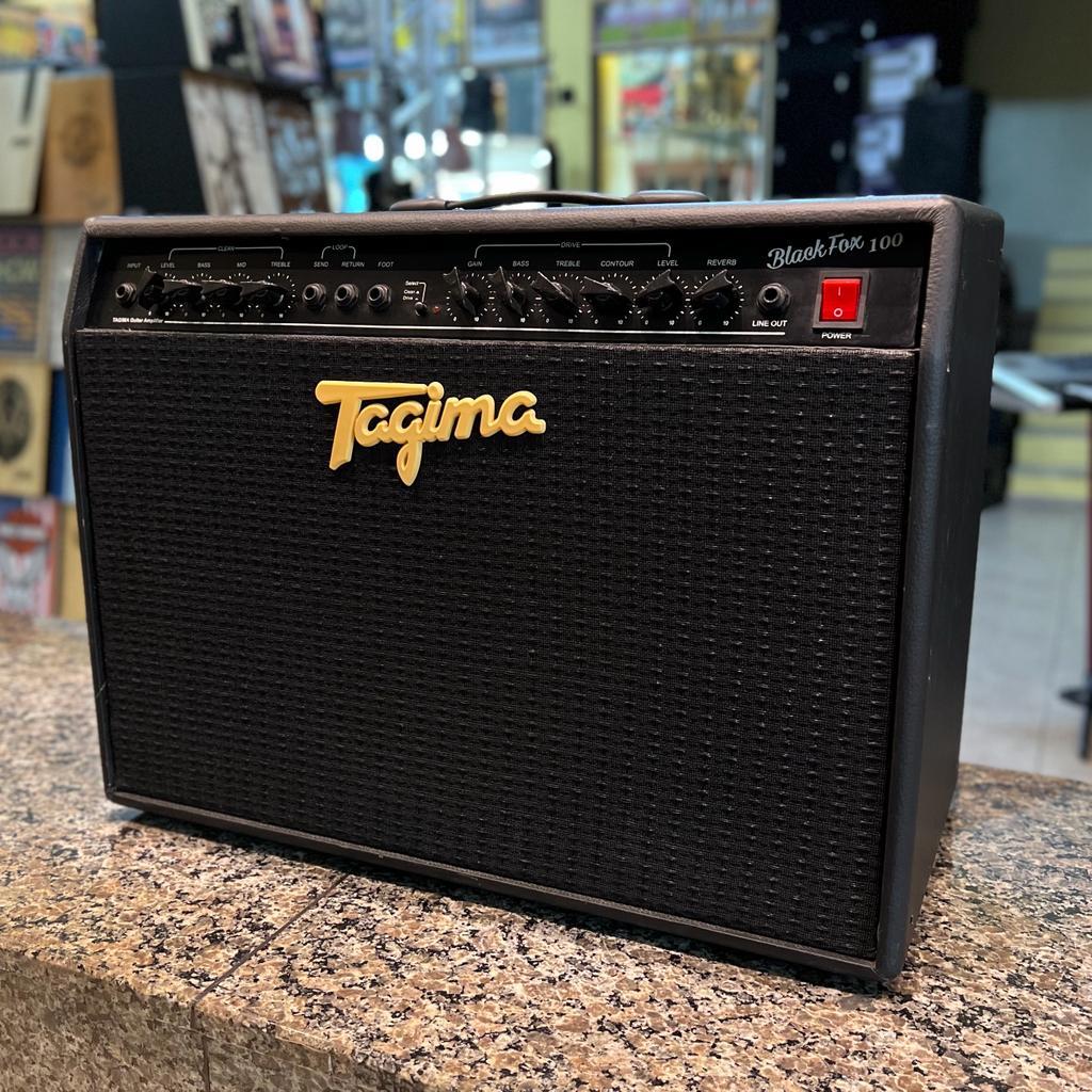 Foto do produto Amplificador p/ Guitarra BlackFox100 da Tagima de 100 watts (USADO) Foto do produto Amplificador p/ Guitarra BlackFox100 da Tagima de 100 watts (USADO)