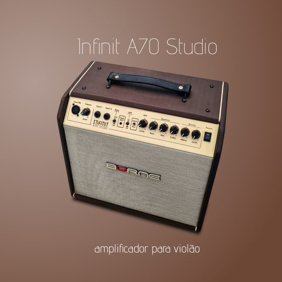 Foto do produto   Amplificador Borne para violão Infinit A70 Studio  Foto do produto   Amplificador Borne para violão Infinit A70 Studio