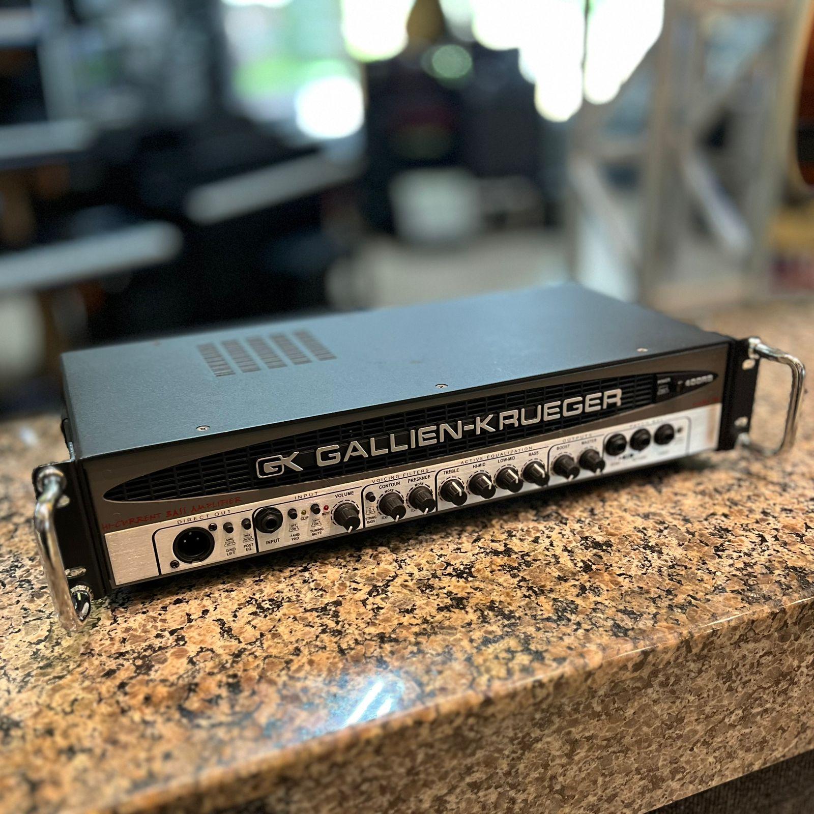 Foto do produto Cabeçote Para Baixo 400RB IV - Gallien Krueger (seminovo) Foto do produto Cabeçote Para Baixo 400RB IV - Gallien Krueger (seminovo)
