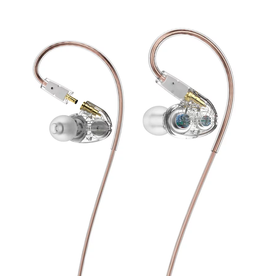 Foto do produto  Fone in-ear Dylan de dois drivers para palco DE-225 BRANCO