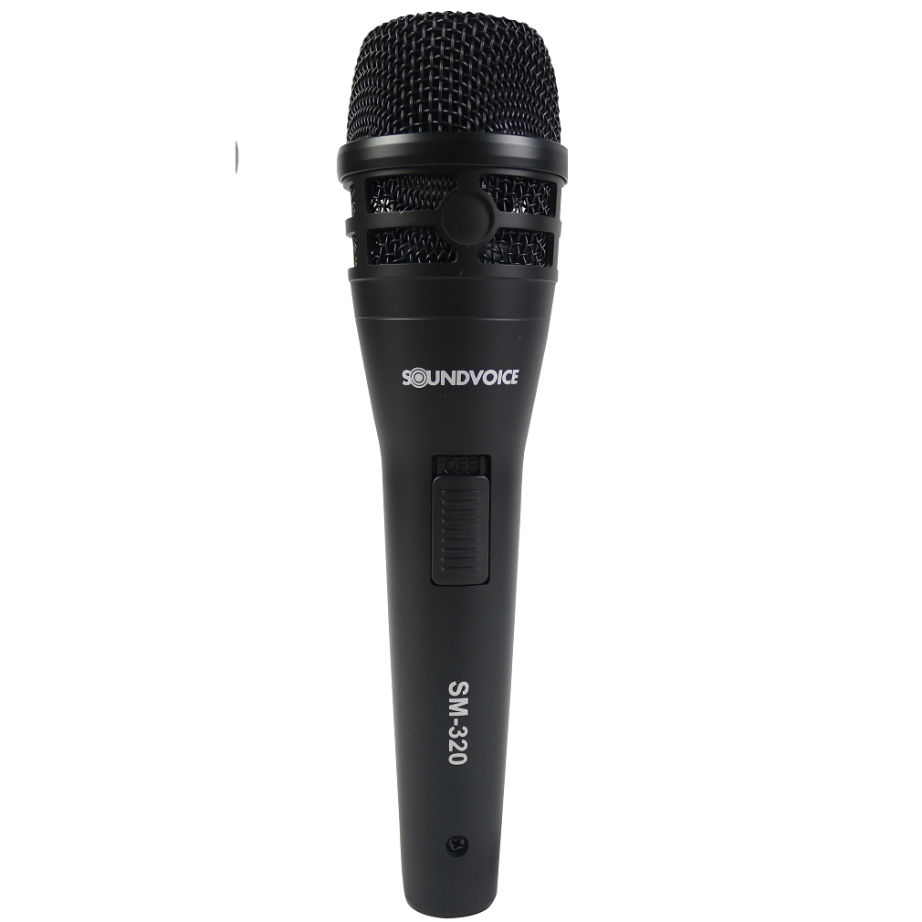 Foto do produto  MICROFONE COM FIO SOLO SOUNDVOICE SM-320