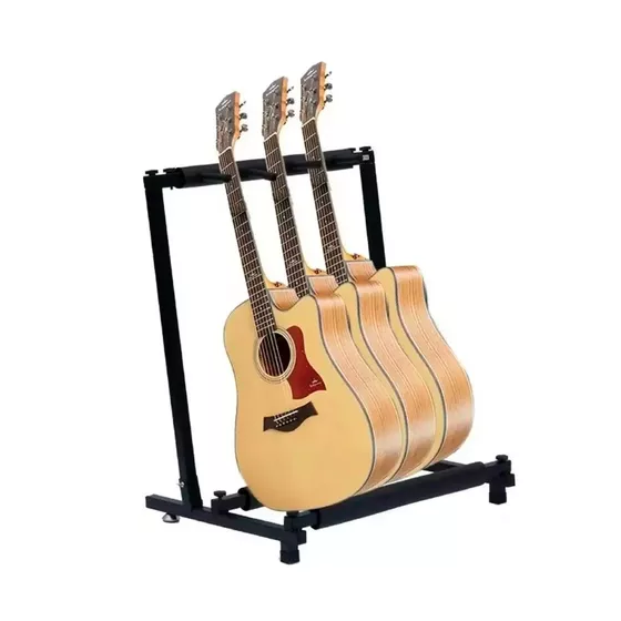 Foto do produto  SUPORTE SMART P/ TRÊS INSTRUMENTOS COM ENCOSTO DE BRAÇO GS-033