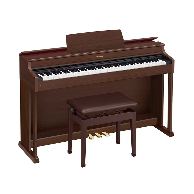 Foto do produto  Piano Digital Casio CELVIANO AP-470 Marrom