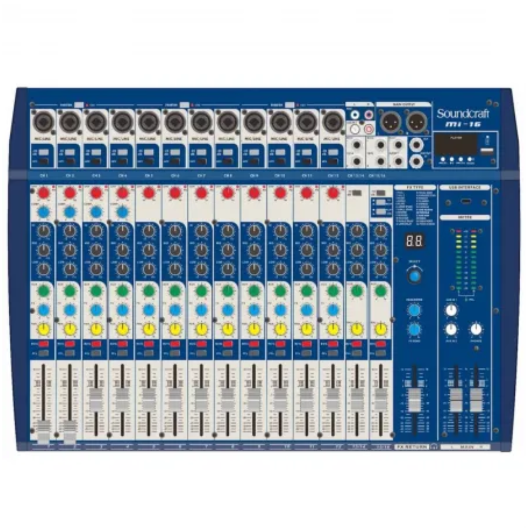 Foto do produto  Mixer Soundcraft MI-16