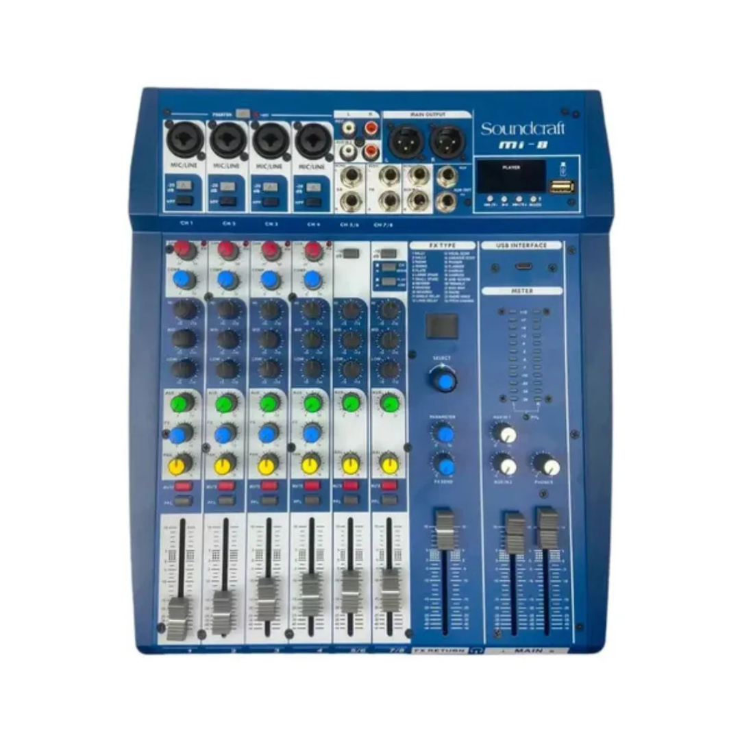 Foto do produto  Mixer Soundcraft MI-8