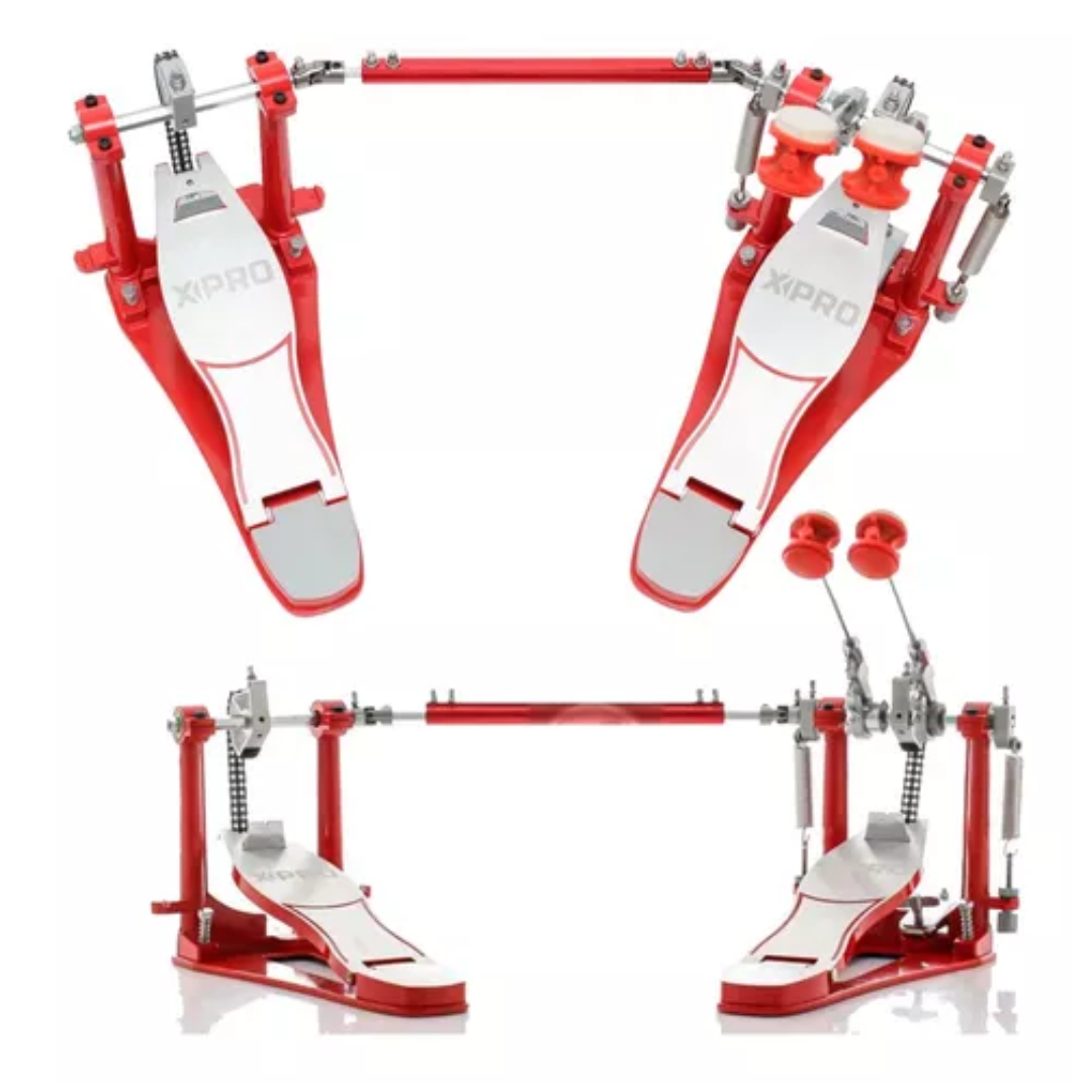 Foto do produto  Pedal Duplo Bateria Xpro Profissional Double Chain Drive Vm