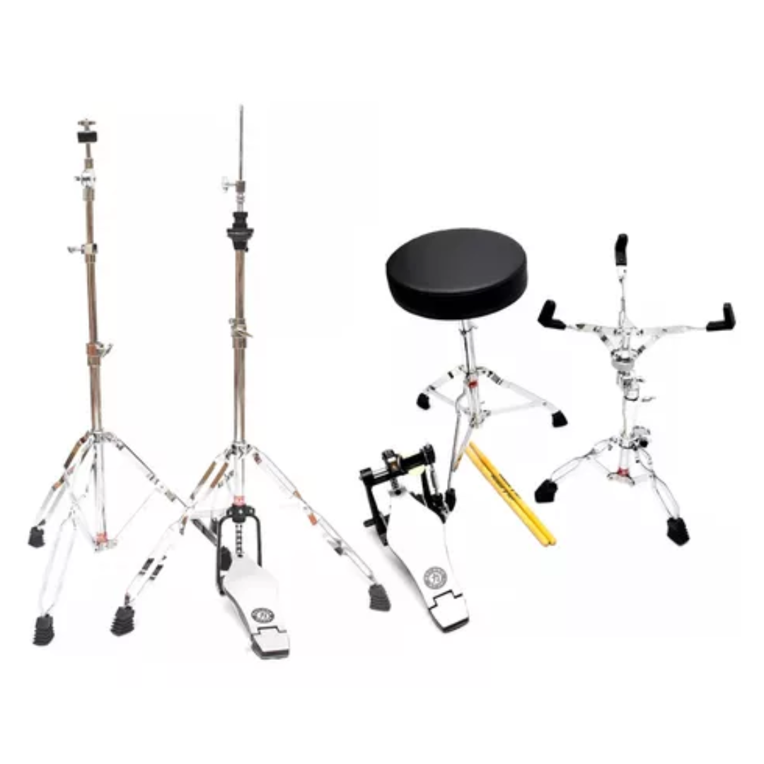 Bateria Nagano Beat Reduzida Ocupa Menos Espaço C/bumbo 16 - CMK