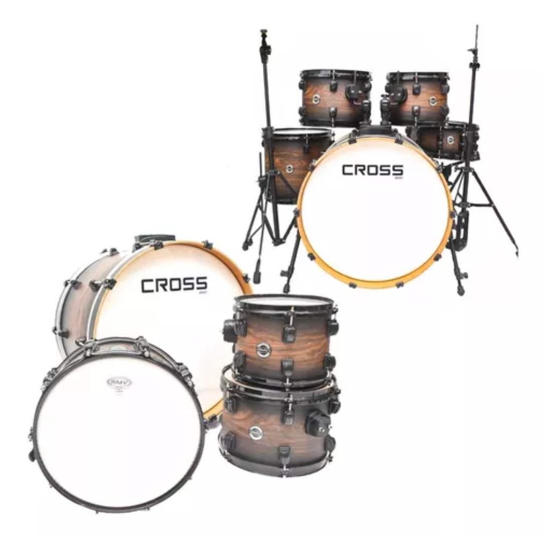 Foto do produto  Bateria Rmv Cross Bumbo 22 Completa Com Ferragens Original