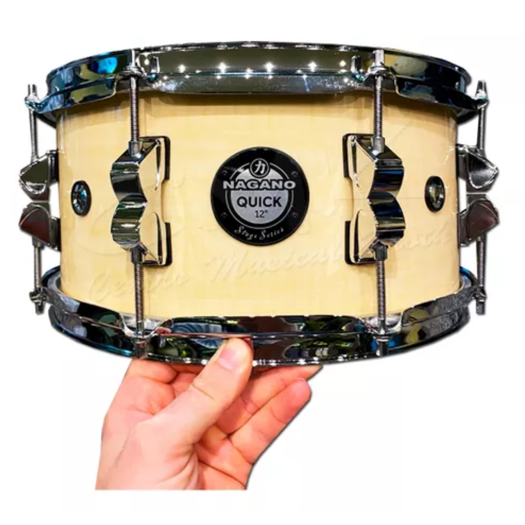 Foto do produto  Caixa 12x6 Nagano Stage Series Quick Casco Madeira 4respiros