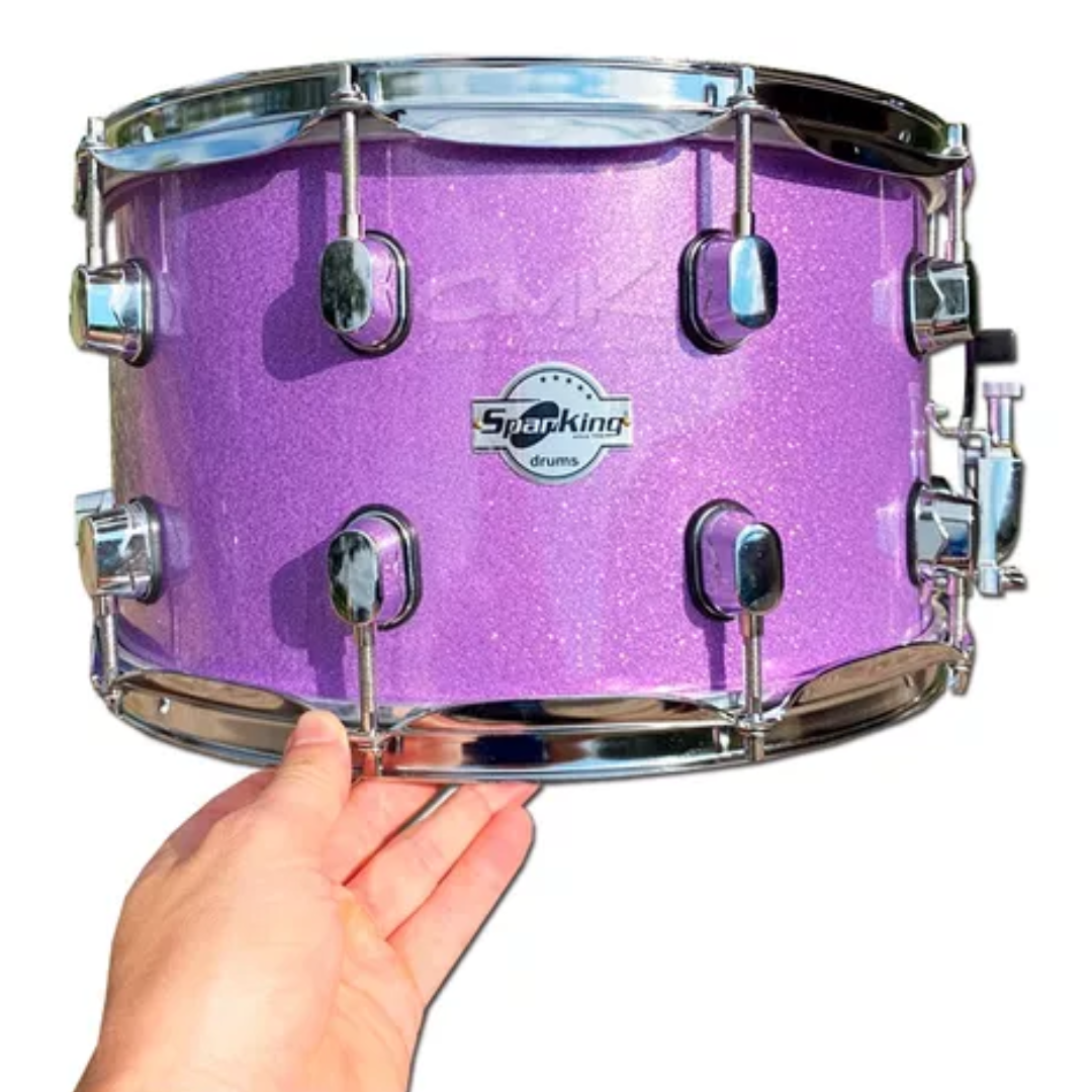 Foto do produto  Caixa 14x8¨ Spanking 10 Afinações Purple Roxa De Bateria