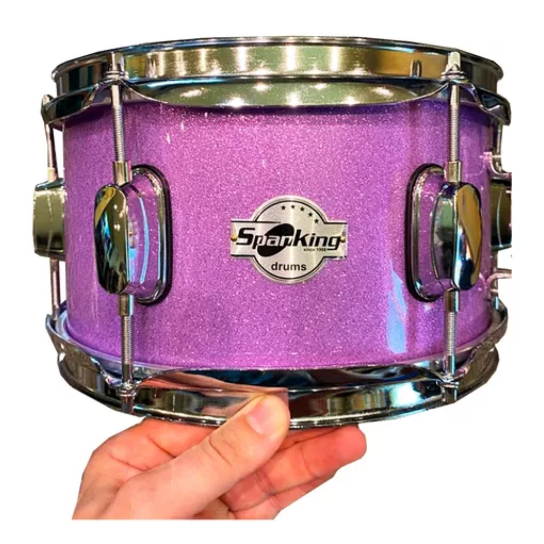Foto do produto  Caixa Bateria 10 Polegadas 6 Afinações Purple Roxa Spanking
