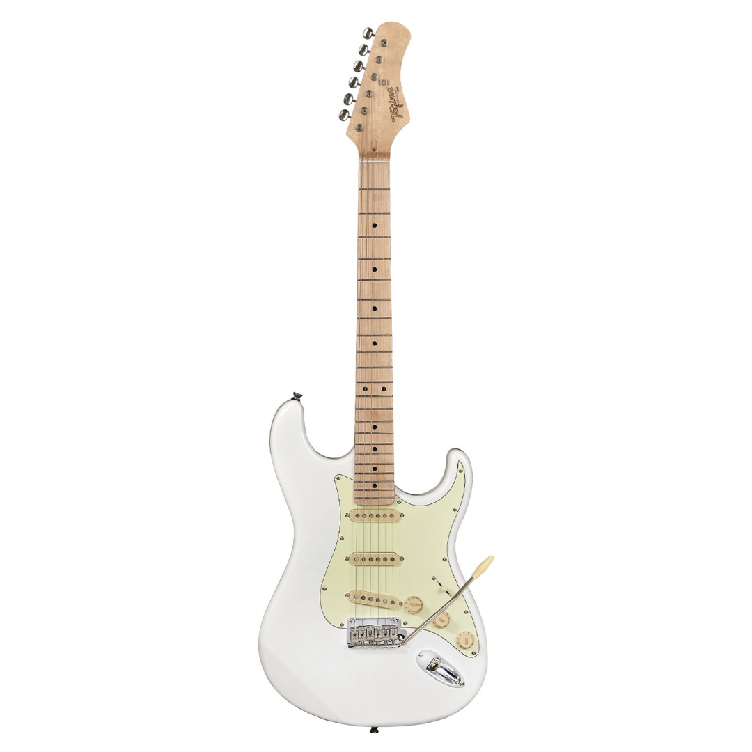 Foto do produto  Guitarra strat 3S escala clara escudo AWH T-635 classic SB tgima 
