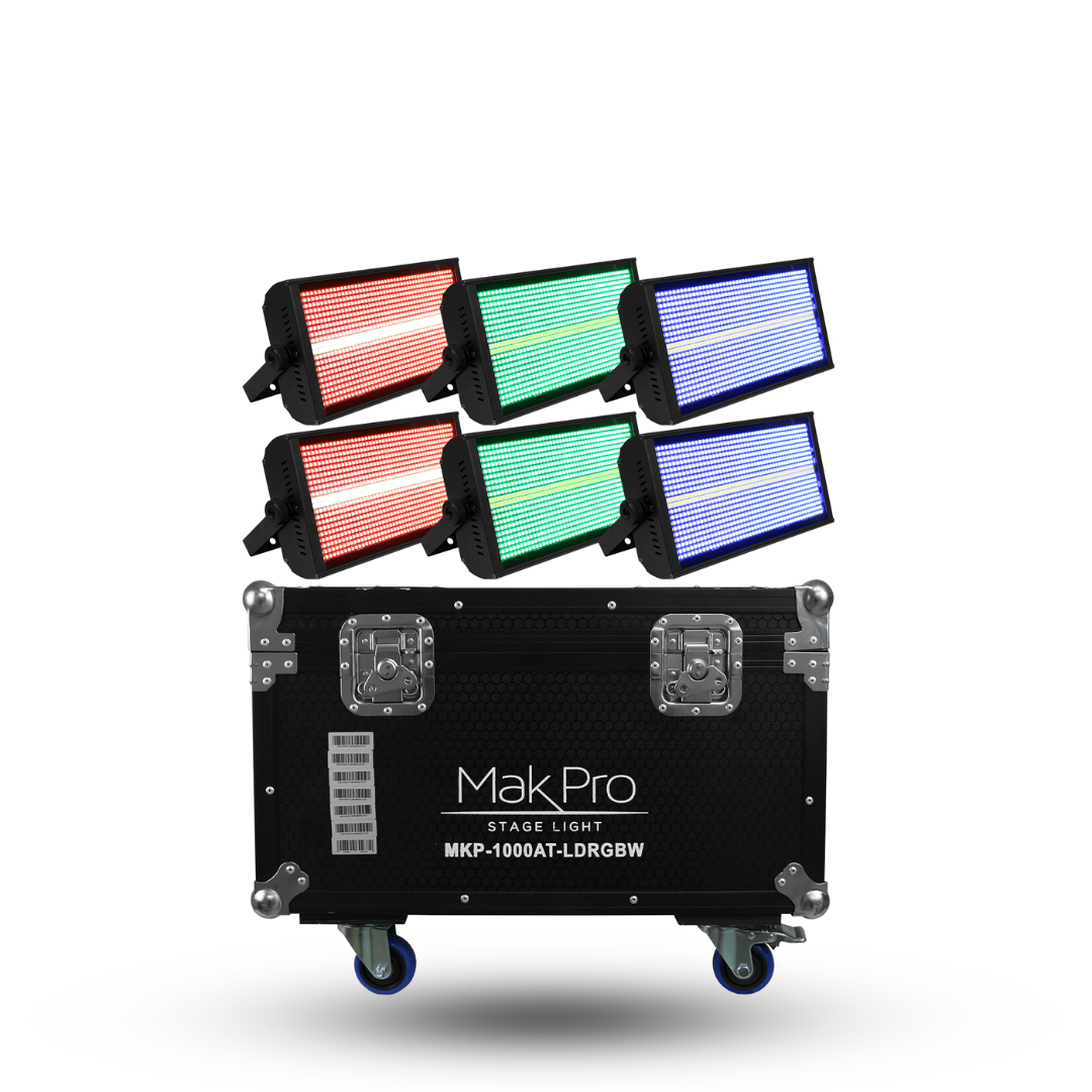 Foto do produto  Strobo LED RGBW 1000W MKP-1000AT-LDRGBW (Case com 6 unidades)