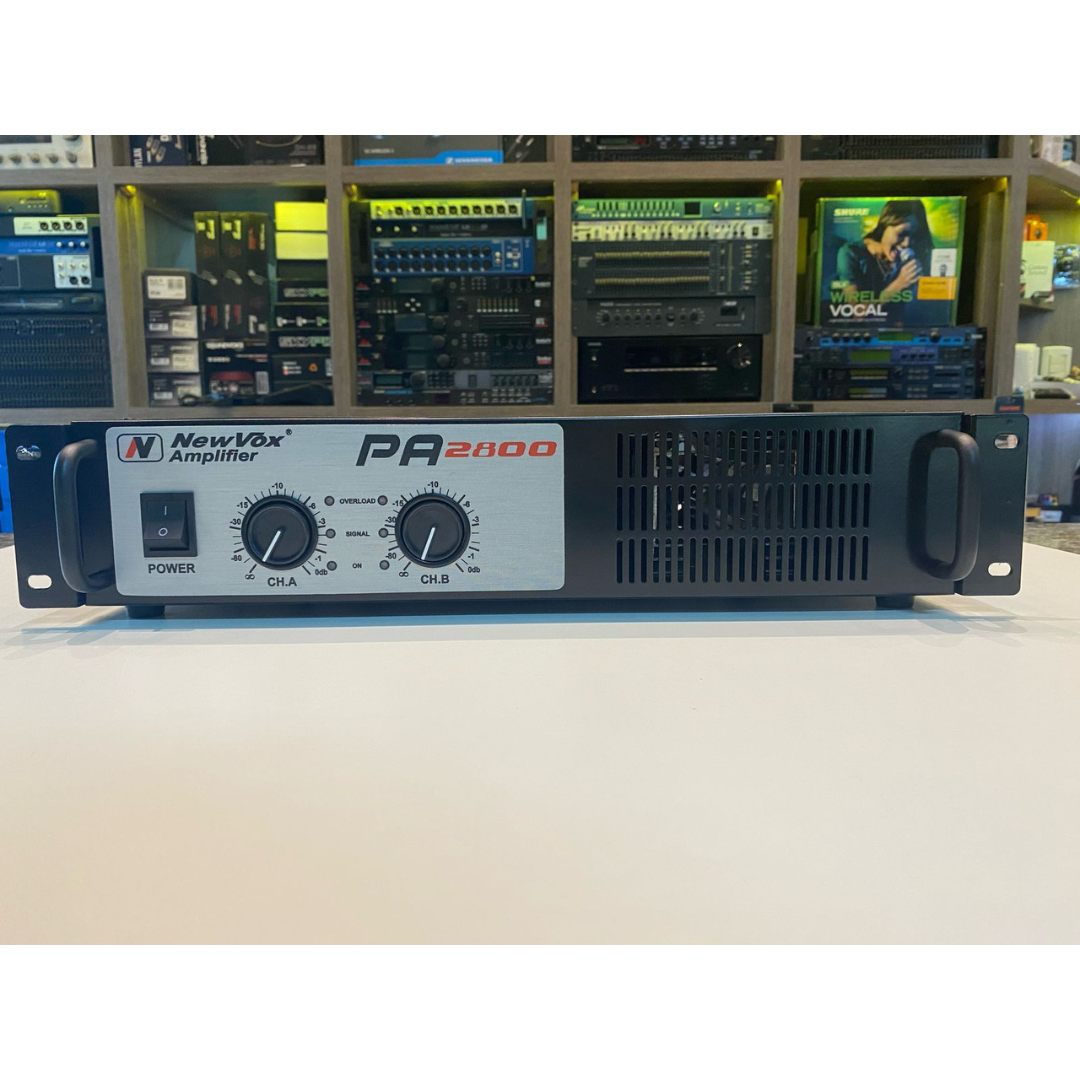 Foto do produto  Amplificador De Potência New Vox PA 2800 - 1400Wrms - Bivolt (SEMI NOVO)