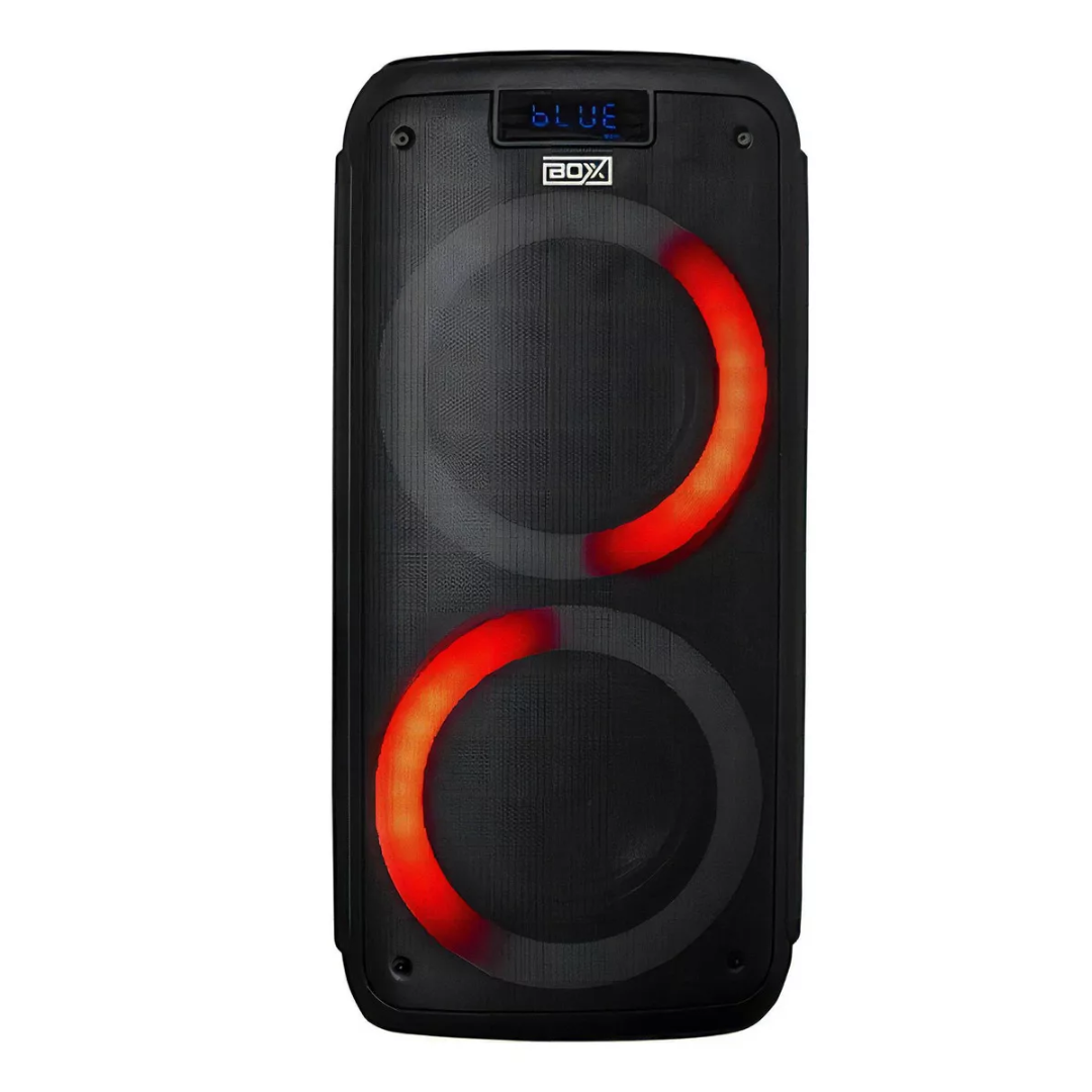 Foto do produto  CAIXA DE SOM BOXX BPP 280 500W BLUETOOTH C/ LED BATERIA USB/SD/FM