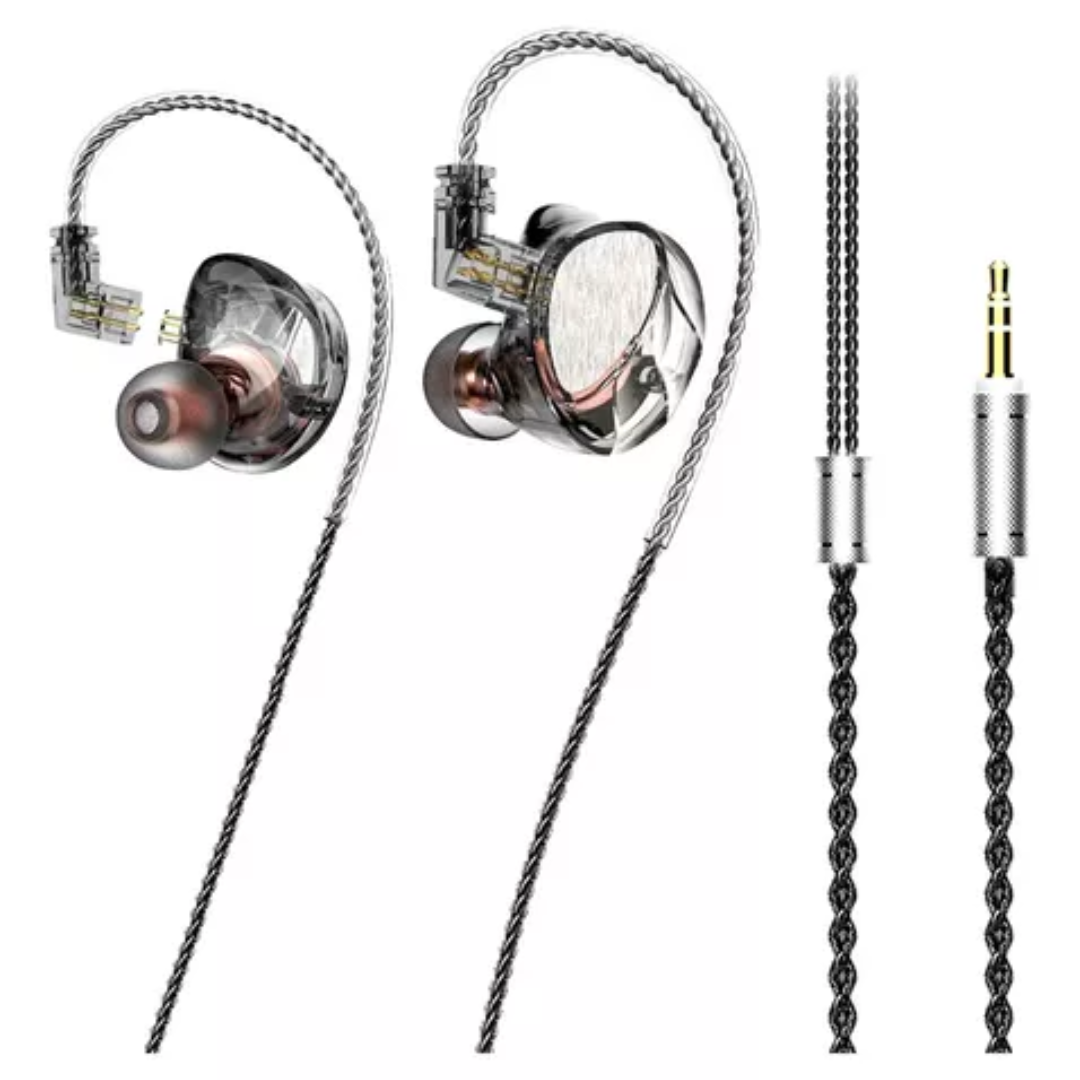 Foto do produto  FONE IN-EAR PROFISSIONAL SOUNDVOICE RETORNO DE PALCO IE-02
