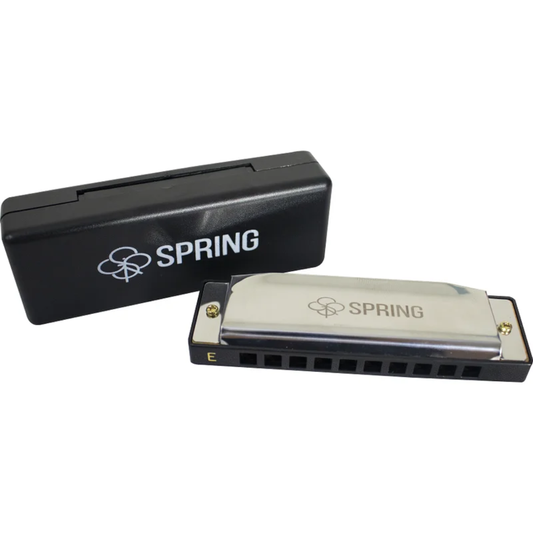 Foto do produto  Gaita diatônica Spring 20 vozes 10 furos SG-20G