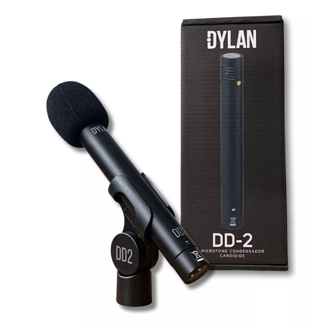 Foto do produto  Microfone Com Fio Dylan Dd-2 Condensador