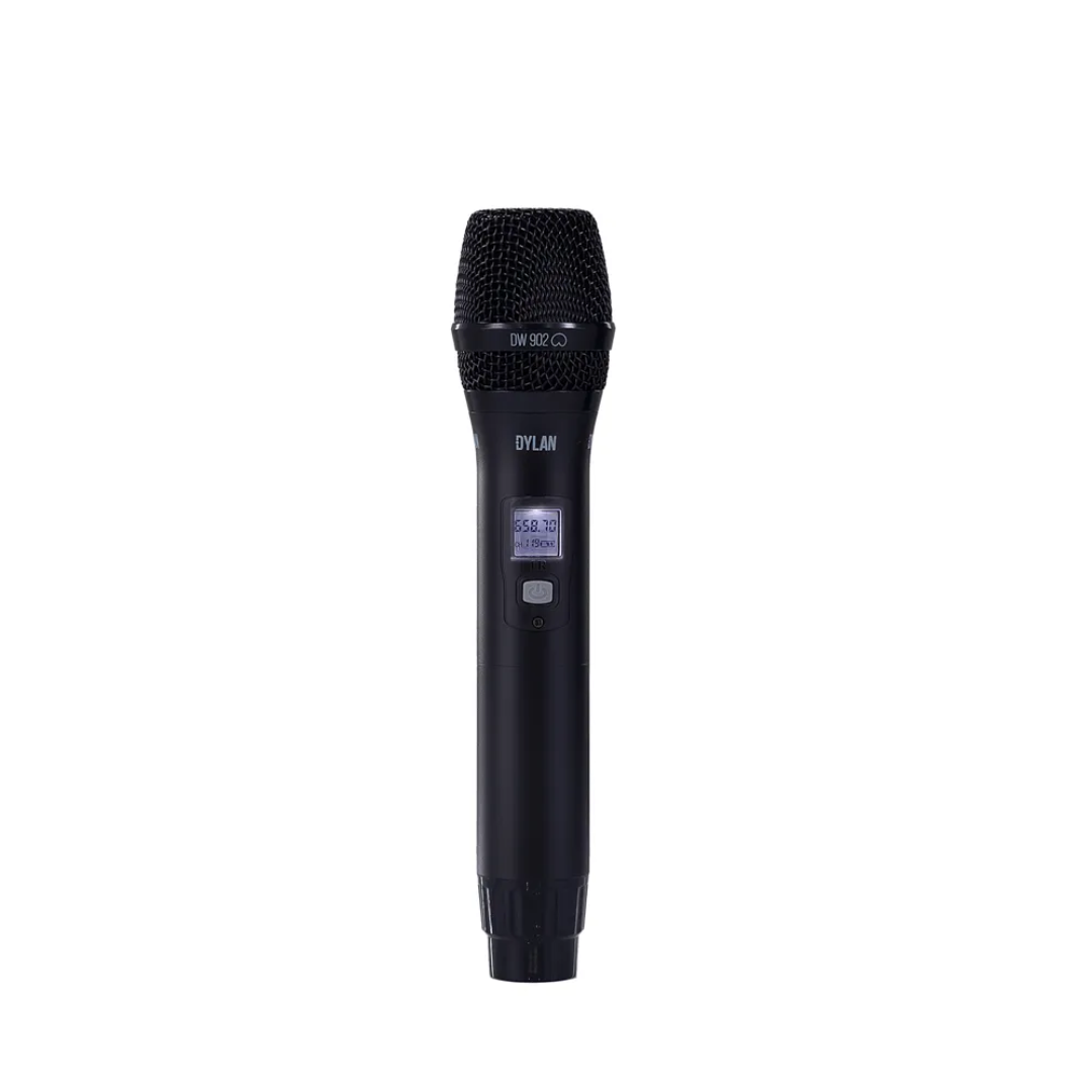 Foto do produto  Sistema de transmissao sem fio uhf composto de: 1 receptor uhf com 2 antenas, 2 bastoes DW-902 POWER