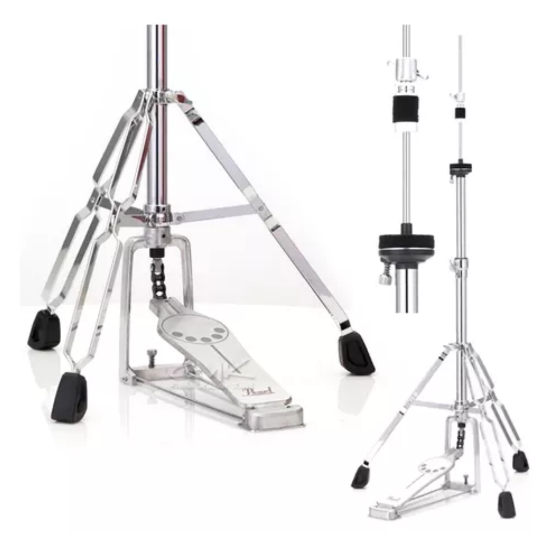 Foto do produto  Máquina Pearl De Hi-hat Chimbal H-830 Reforçada - Bateria