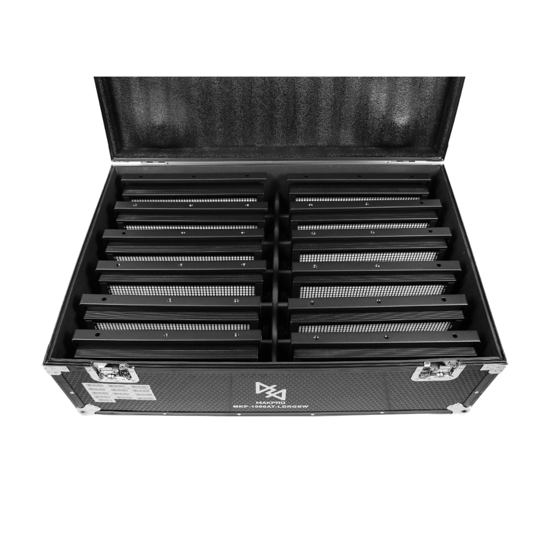 Foto do produto  MKP-1000AT-LDRGBW FLY CASE COM 12 UNID.