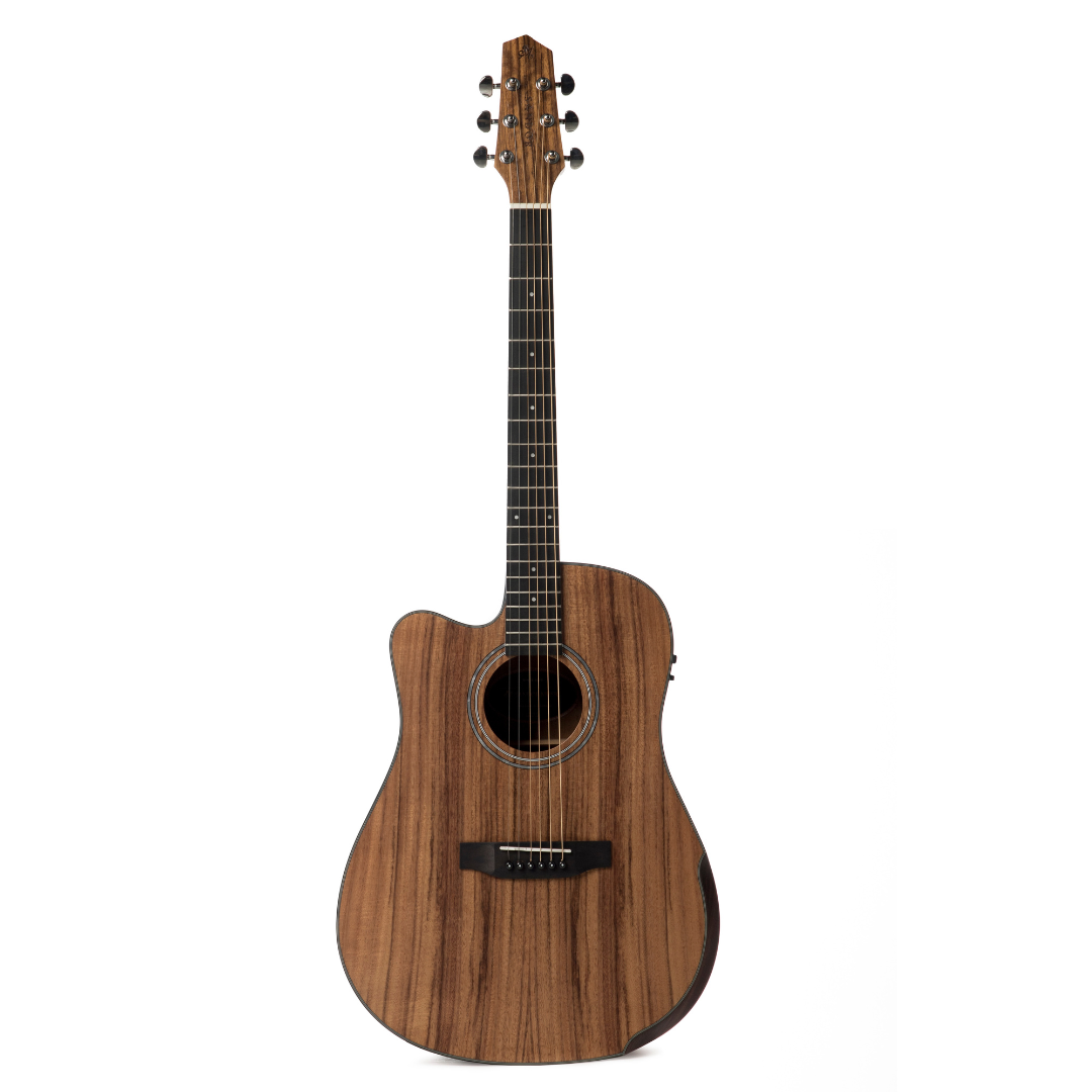 Foto do produto  SANDOR GARRANO C KOA LH VIOLAO MODELO FOLK TAMPO KOA LAMINADO NA COR KOA CANHOTO C/ EQUALIZADOR